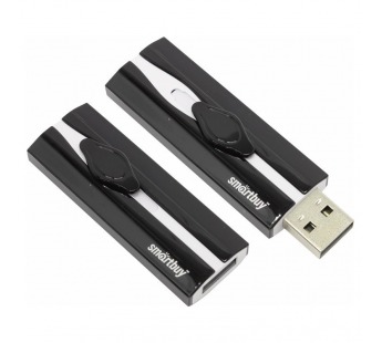 Флеш-накопитель USB 8 Gb Smart Buy Comet black#2057470