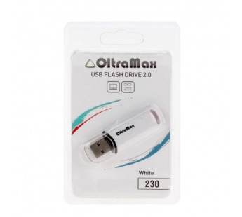 USB 32GB OltraMax 230 белый#2106810
