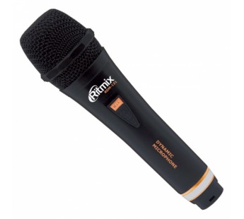Проводной караоке микрофон RITMIX RDM-131 чёрный 3 м.#134944