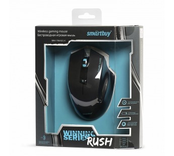 Мышь беспроводная Smart Buy RUSH 706-K (black) игровая#134922