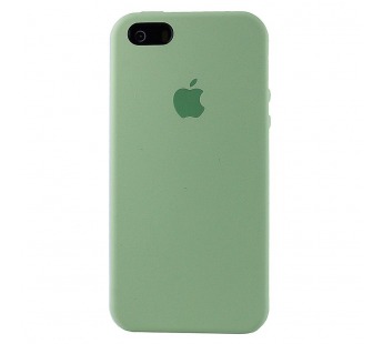 Чехол-накладка - Soft Touch для Apple iPhone 5/iPhone 5S/iPhone SE (light green)#135056