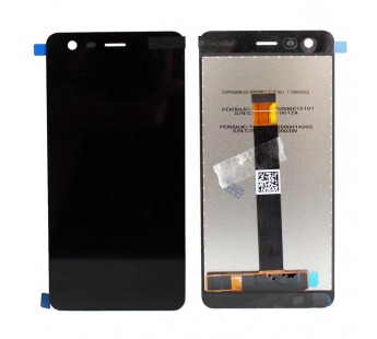 Дисплей для Nokia 2 в сборе с тачскрином Черный#140228