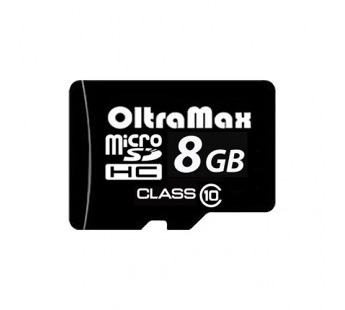 Карта памяти MicroSD 8GB OltraMax Class 10 без адаптера#136523
