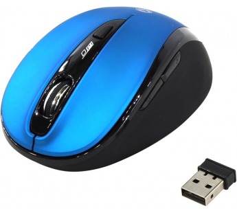 Мышь беспроводная  беззвучная Smart Buy 612AG, синий (Blue LED)#136981
