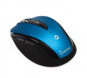 Мышь беспроводная  беззвучная Smart Buy 612AG, синий (Blue LED)#136979