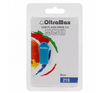 Флеш-накопитель USB 16GB OltraMax 210 синий#138030