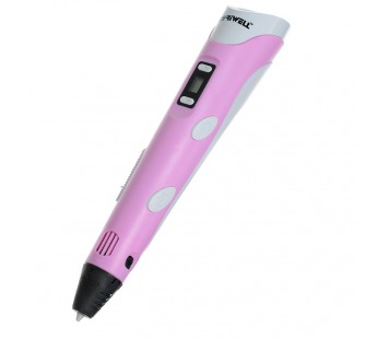 3D ручка MYRIWELL RP 100B (ABS и PLA) 2 поколения (розовый)#138809