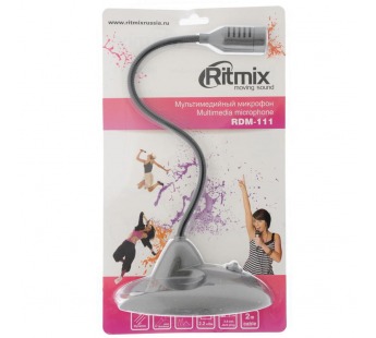 Микрофон RITMIX RDM-111, чёрный#158122
