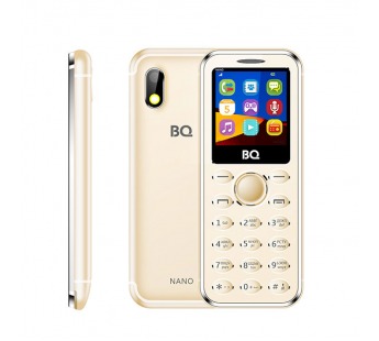 Мобильный телефон BQM-1411 Nano Золотой#140413