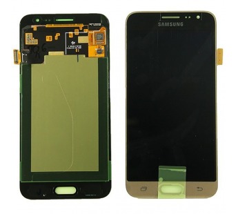 Дисплей для Samsung J320F (J3 2016) в сборе с тачскрином Золото - (AMOLED, с регулировкой подсветки)#1897326