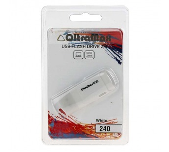 Флеш-накопитель USB 16GB OltraMax 240 белый#141189