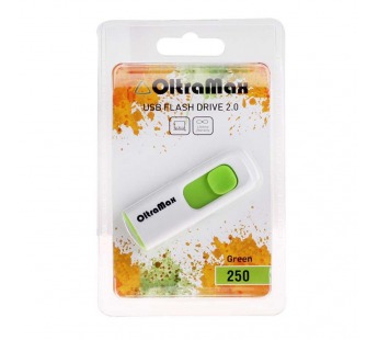 Флеш-накопитель USB 32GB OltraMax 250 зелёный#141187