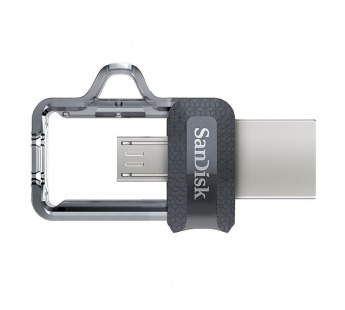 Флеш-накопитель USB 3.0 32GB SanDisk Ultra Android Dual Drive OTG чёрный#165422