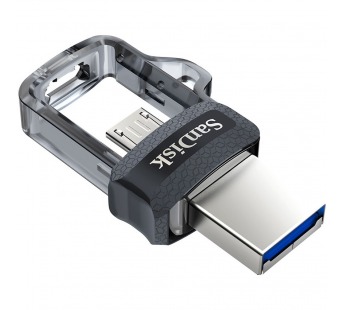 Флеш-накопитель USB 3.0 32GB SanDisk Ultra Android Dual Drive OTG чёрный#165423