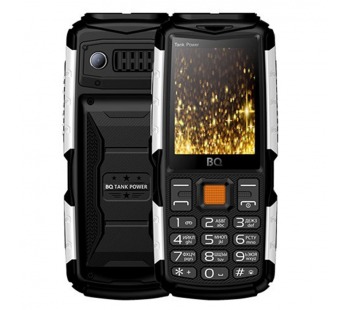 Мобильный телефон BQM-2430 Tank Power Чёрный+Серебро#510264