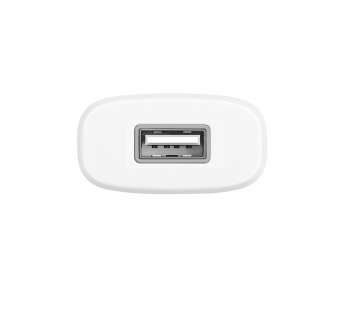 Адаптер сетевой Hoco C11 1A, USB  (white)#1512198