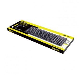 Клавиатура RITMIX RKB-155, черная, USB#144722