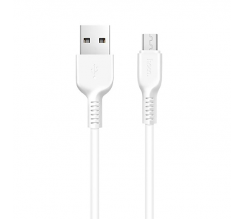 Кабель USB - micro USB Hoco X20 для HTC/Samsung (200 см) (White)#2028569