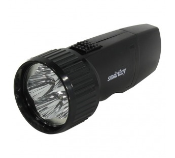 Фонарь SMARTBUY SBF-44-B, черный, аккумуляторный#2107247