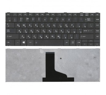 Клавиатура для ноутбука Toshiba Satellite C800, L800, L805, L830, L835, M800, M805 черная#416977