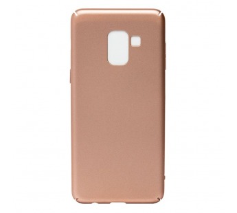 Чехол-накладка - PC002 для Samsung Galaxy A8 2018 (gold)#148688