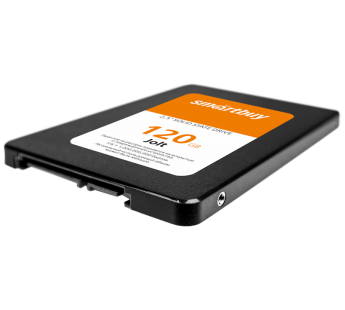 Внутренний твердотельный накопитель SSD Smart Buy 120GB Jolt, SATA-III, R/W - 500/450 MB/s, 2.5", Silicon Motion SM2258XT, TLC 3D NAND#149449