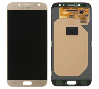 Дисплей для Samsung J730F (J7 2017) в сборе с тачскрином Золото - (AMOLED, с регулировкой подсветки)#149520