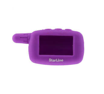 Чехол для брелока StarLine A4, A6, A8, A9 (фиолетовый)#150759