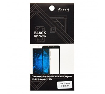 Защитное стекло Full Screen Brera 2.5D для Huawei P Smart (Black)#156073