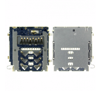 Коннектор SIM+MMC для Samsung A300F/A500F/A700FD#163149