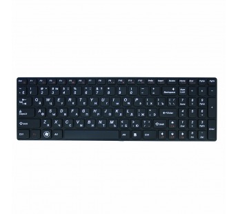 Клавиатура для ноутбука Lenovo Y570/Y570P черная/с рамкой#169134