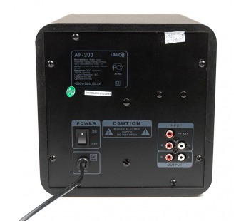 Колонки Dialog Progressive AP-203 BLACK 2.1 (USB/SD)#153957