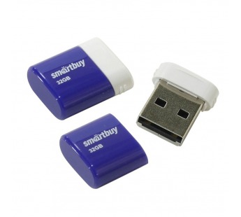 Флеш-накопитель USB 32GB Smart Buy Lara синий#2106744