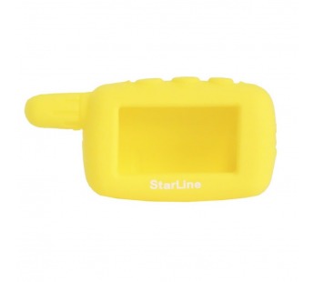 Чехол для брелока StarLine A4, A6, A8, A9 (желтый)#1997124