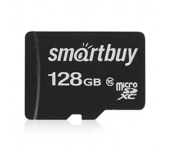 Карта памяти MicroSD 128GB Smart Buy Class10 UHS-I без адаптера#158965