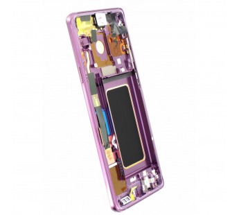 Дисплей Samsung G965F (S9+) модуль Фиолетовый - Оригинал#183070