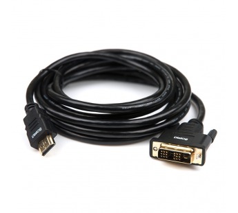 Кабель Dialog HDMI - DVI 3.0 м, в пакете  HC-A1630 (CV-0530 black)#163695