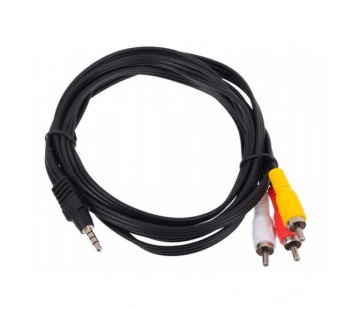Кабель TELECOM 3.5 Jack (M) / 3 RCA (M), 5 м.#164720