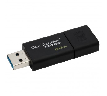Флеш-накопитель USB 3.0 64GB Kingston Data Traveler DT100-G3#165071