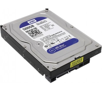 Внутренний жесткий диск HDD WD 500GB, SATA-III, 7200 RPM, 32 Mb, 3.5'', синий#165445