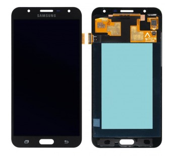 Дисплей для Samsung J701F (J7 Neo) в сборе с тачскрином Черный - (AMOLED, с регулировкой подсветки)#1811869