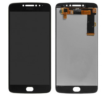 Дисплей для Motorola Moto E4 Plus в сборе с тачскрином Черный#166444