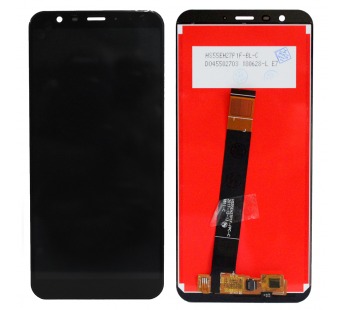 Дисплей для Meizu M8c в сборе с тачскрином Черный#168011