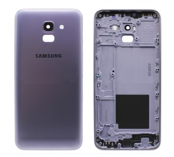 Задняя крышка для Samsung J600F (J6 2018) Серый#179588