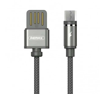Кабель USB - Micro USB Remax RC-095m Magnetic Черный#167619