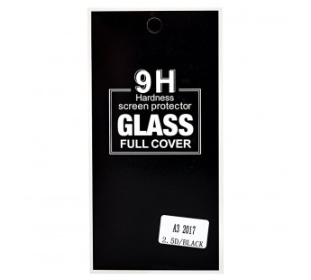 Защитное стекло Full Screen Glass 2,5D для Samsung SM-A320 Galaxy A3 2017 (black)#168739