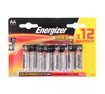 Элемент питания ENERGIZER  LR6 Max (12 бл) (72)#169855