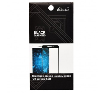 Защитное стекло Full Screen Brera 2,5D для Samsung SM-A750 Galaxy A7 2018 (black)#171331