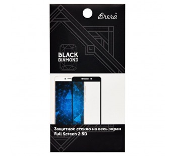 Защитное стекло Full Screen Brera 2,5D для Apple iPhone XS Max (black)#171316