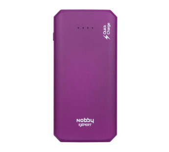 Внешний аккумулятор Nobby Expert NBE-PB-10-08 (сиреневый) (10000 mAч)#171304
